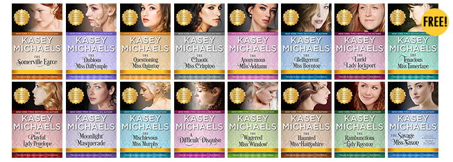 "Alphabet" Regency Series Romance Titles